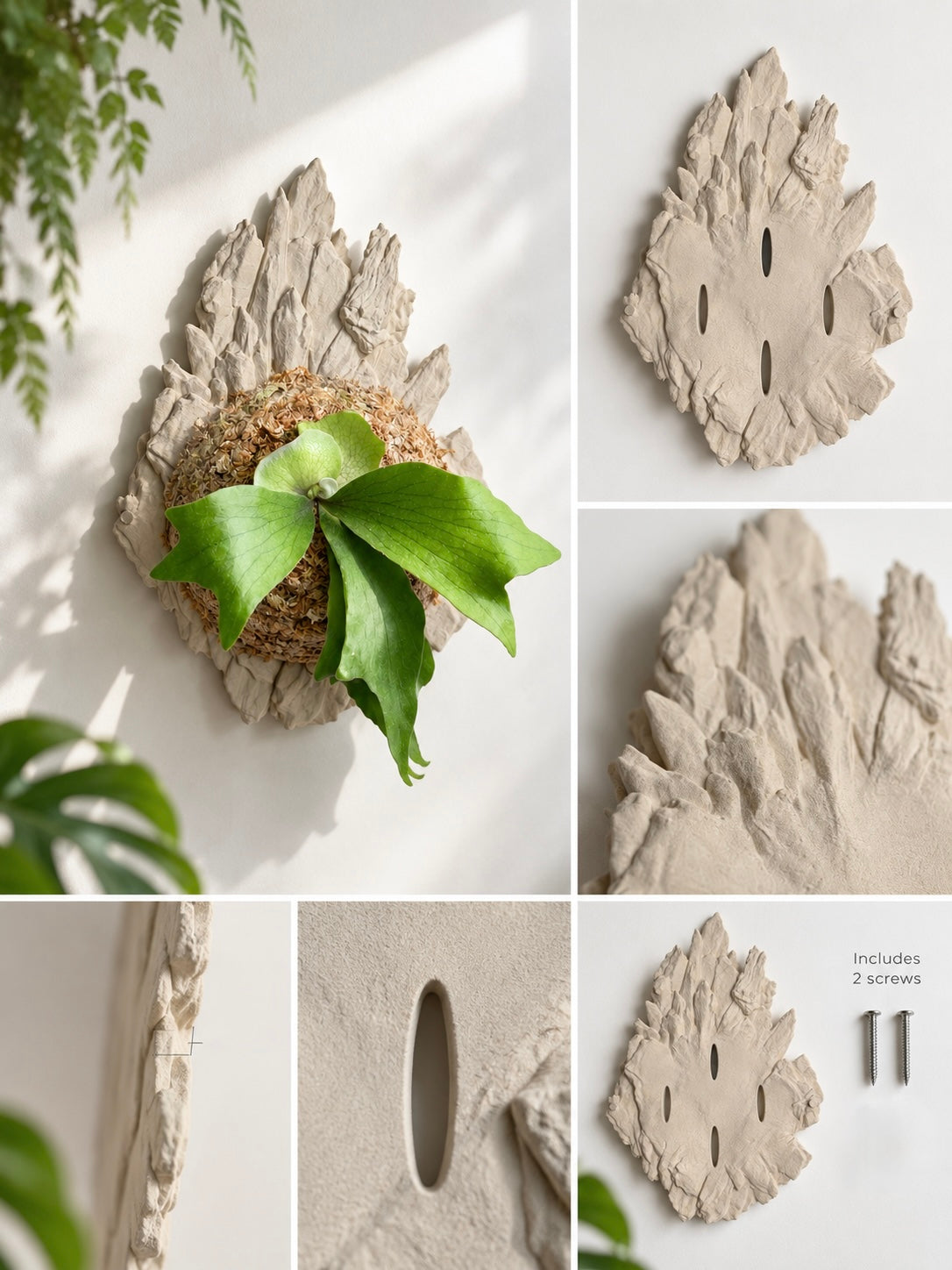 Float Mount — Slate | White